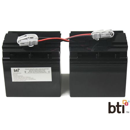 BATTERY TECHNOLOGY Replacemen Ups Battery For Apc Rbc55 RBC55-SLA55-BTI